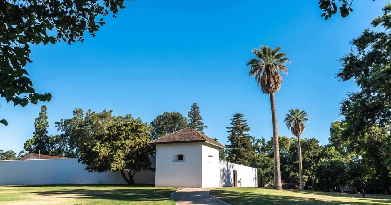 Sutter's Fort State Historic Park em Sacramento, Califórnia