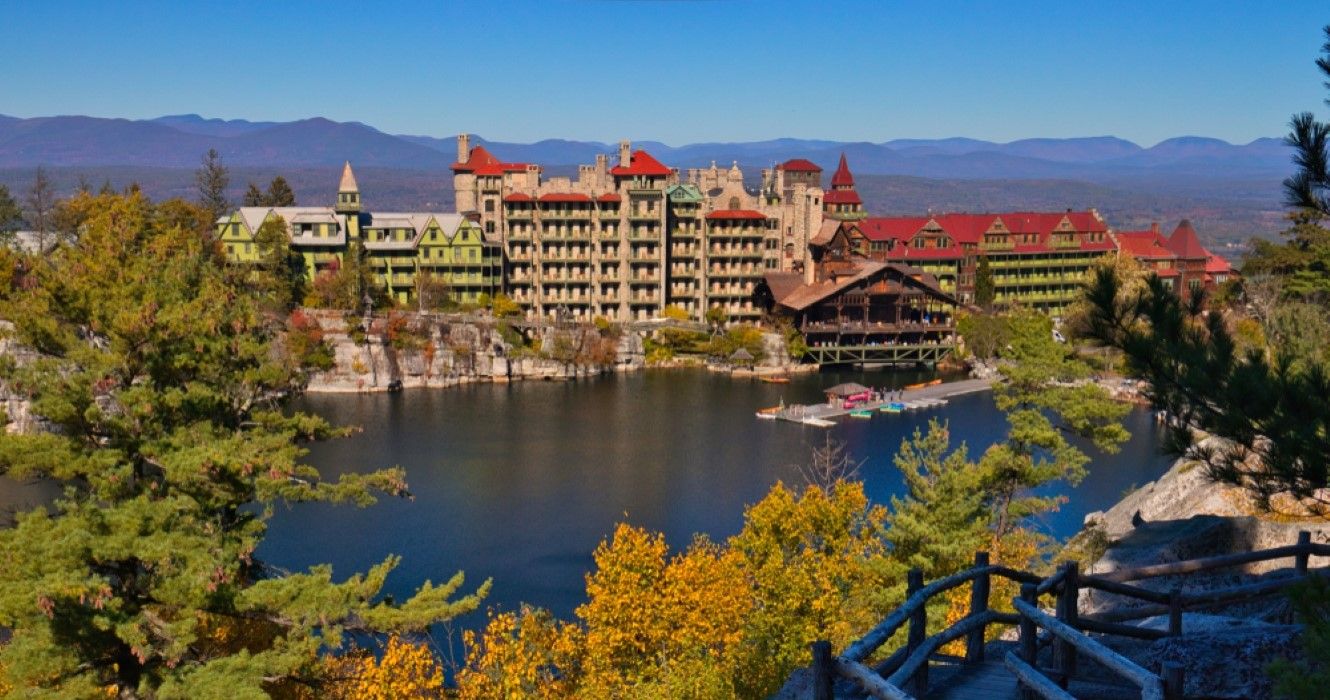 10 resorts autênticos para experimentar nas montanhas Catskill 3 Mohonk Mountain House, NY