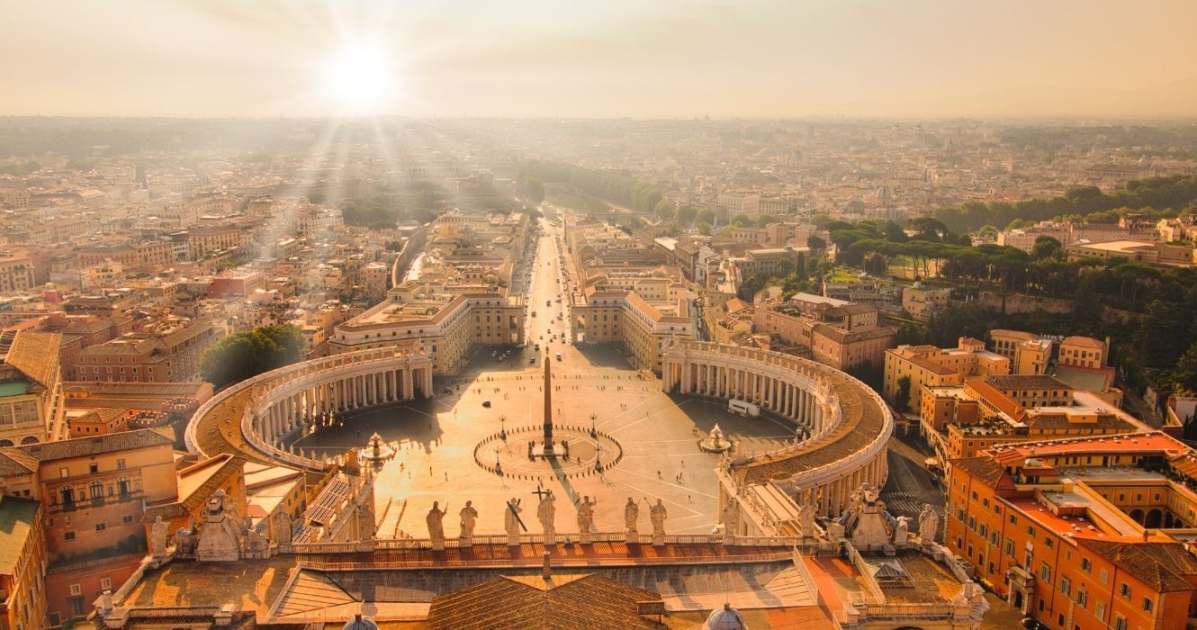Estas são as 10 melhores vistas que você pode encontrar em Roma 3 uma vista aérea sobre a cidade de roma