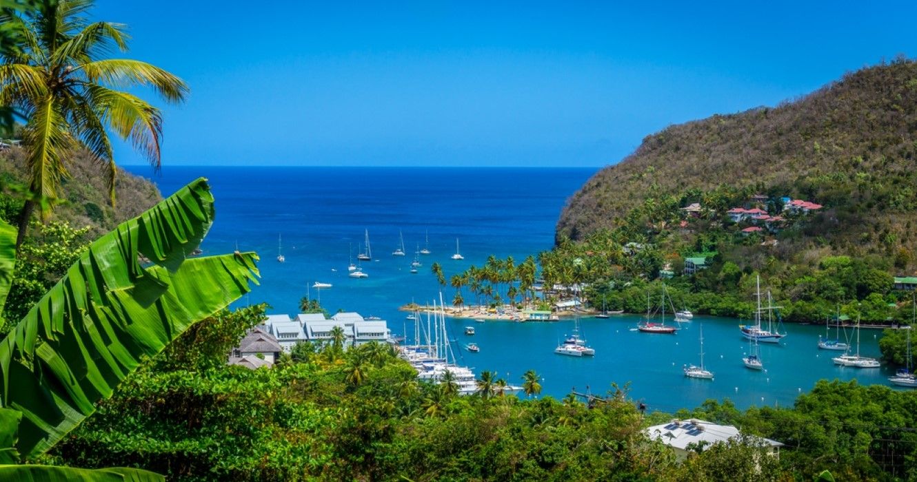 Férias de dois dias em St. Lucia: onde ir e o que fazer 3 Enseada de Santa Lúcia