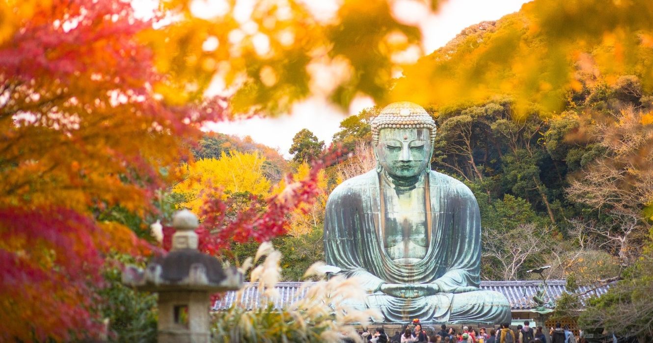 Ultimate Kamakura Travel Guide: Onde ir e o que fazer 3 Kamakura Daibutsu durante o outono com folhagem